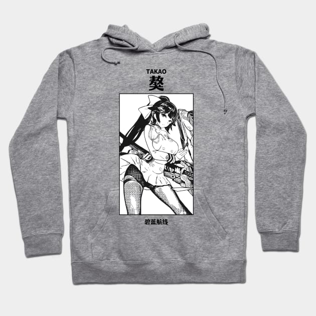 Takao Azur Lane Hoodie by KMSbyZet